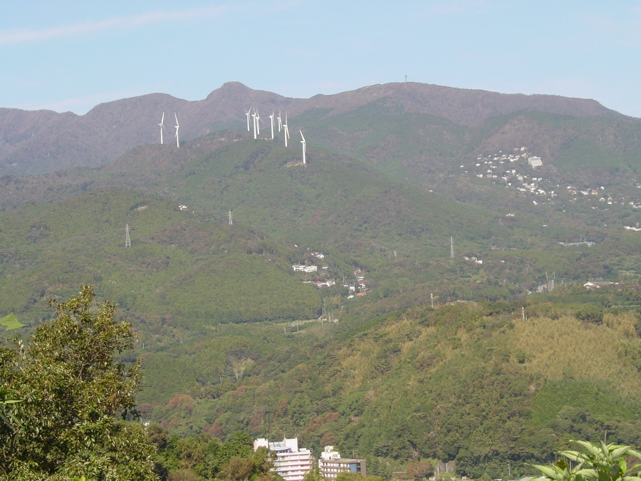 天城山と別荘